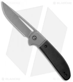 CIVIVI Trailblazer Slip Joint Knife Black G10 (3" Stonewash) C2018C