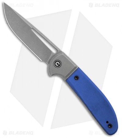 CIVIVI Trailblazer Slip Joint Knife Blue G10 (3" Stonewash) C2018B 1 CIVIVI Trailblazer Slip Joint Knife Blue G10 (3" Stonewash) C2018B