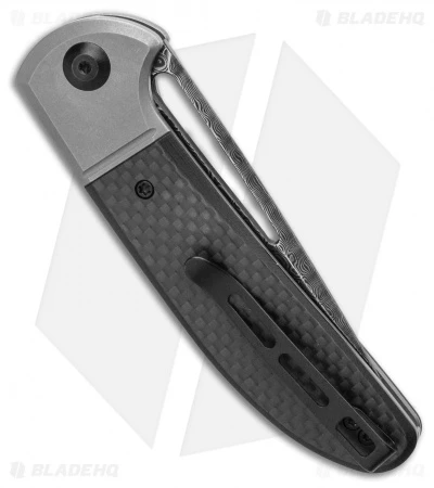 CIVIVI Trailblazer XL Slip Joint Knife CF Overlay/G-10 (3.5" Damascus) 3 CIVIVI Trailblazer XL Slip Joint Knife CF Overlay/G-10 (3.5" Damascus) - Image 3