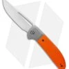 CIVIVI Trailblazer XL Slip Joint Knife Orange G10 (3.5" Stonewash) C2101B