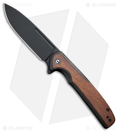 CIVIVI Voltaic Frame Lock Knife Black Steel/Cuibourtia (3.5" Black SW) C20060-1 1 CIVIVI Voltaic Frame Lock Knife Black Steel/Cuibourtia (3.5" Black SW) C20060-1