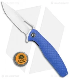 CIVIVI Wyvern Folding Flipper Knife Blue FRN (3.5" Satin) C902E 8 CIVIVI Wyvern Folding Flipper Knife Blue FRN (3.5" Satin) C902E -Civivi Knives Shop CIVIVI Wyvern Folding Blue FRN Satin C902E BHQ 100883 jr bottlecap