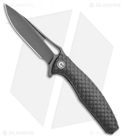 CIVIVI Wyvern Folding Flipper Knife Black FRN (3.5" Black) 1 CIVIVI Wyvern Folding Flipper Knife Black FRN (3.5" Black)