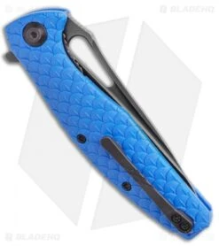 CIVIVI Wyvern Folding Flipper Knife Blue FRN (3.5" Black) -Civivi Knives Shop CIVIVI Wyvern Folding Flipper Knife Blue FRN 3.5 Black C902H BHQ 115287 LS Side
