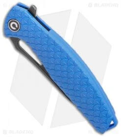 Civivi Knives Shop -Civivi Knives Shop CIVIVI Wyvern Folding Flipper Knife Blue FRN 3.5 Black C902H BHQ 115287 LS Spine