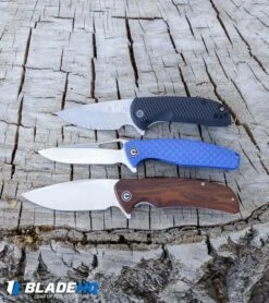 CIVIVI Incite Liner Lock Knife Cuibourtia Wood (3.7" Satin) C908D -Civivi Knives Shop CIVIVI Wyvern Folding Flipper Knife Blue FRN Satin C902E BHQ 100883 kp stump web