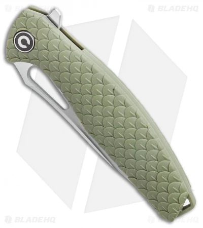 CIVIVI Wyvern Folding Flipper Knife OD Green FRN (3.5" Satin) C902A 2 CIVIVI Wyvern Folding Flipper Knife OD Green FRN (3.5" Satin) C902A - Image 2