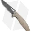 CIVIVI Wyvern Folding Flipper Knife Tan FRN (3.5" Black)