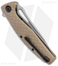 CIVIVI Wyvern Folding Flipper Knife Tan FRN (3.5" Satin) C902C 7 CIVIVI Wyvern Folding Flipper Knife Tan FRN (3.5" Satin) C902C -Civivi Knives Shop CIVIVI Wyvern Folding Tan FRN Satin C902C BHQ 100881 jr side