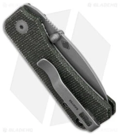 CIVIVI Baby Banter Liner Lock Knife Green Micarta (2.34" SW Nitro-V) -Civivi Knives Shop Civivi Baby Banter LLK Green Micarta 2in SW Nitro V BHQ 165251 td side