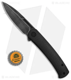 CIVIVI Cetos Frame Lock Knife Twill Carbon Fiber (3.48" Damascus) C21025B-DS1 -Civivi Knives Shop Civivi Cetos FL Knife Twill Carbon Fiber 3in Damascus BHQ 145889 td size