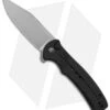 CIVIVI Cogent Button Lock Flipper Knife Coarse Black Micarta (3.5" BB) C20038D-7