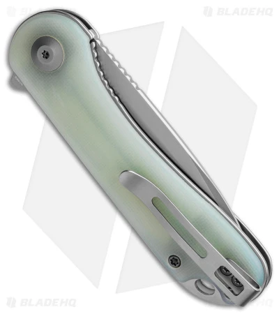 CIVIVI Elementum Tanto Liner Lock Knife Natural G-10 (2.9" Bead Blasted S35VN) 3 CIVIVI Elementum Tanto Liner Lock Knife Natural G-10 (2.9" Bead Blasted S35VN) - Image 3