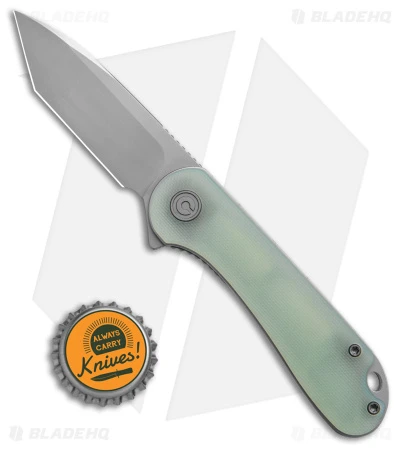 CIVIVI Elementum Tanto Liner Lock Knife Natural G-10 (2.9" Bead Blasted S35VN) 4 CIVIVI Elementum Tanto Liner Lock Knife Natural G-10 (2.9" Bead Blasted S35VN) - Image 4