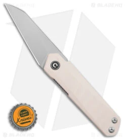 CIVIVI Ostap Hel Ki-V Plus Liner Lock Knife Ivory G-10 (2.5" BB) C20005B-2 7 CIVIVI Ostap Hel Ki-V Plus Liner Lock Knife Ivory G-10 (2.5" BB) C20005B-2 -Civivi Knives Shop Civivi Ostap Hel Ki V Plus LLK Ivory G10 2in BB BHQ 151747 td size
