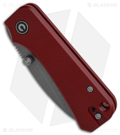 CIVIVI Baby Banter Liner Lock Knife Burgundy G-10 (2.4â Stonewash) 2 CIVIVI Baby Banter Liner Lock Knife Burgundy G-10 (2.4â Stonewash) - Image 2