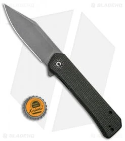 CIVIVI Relic Liner Lock Knife W/Tweezers Green Micarta (3.5" SW) -Civivi Knives Shop Civivi Relic Liner Lock Knife With Tweezers Green Micarta G 10 BHQ 136912 td size