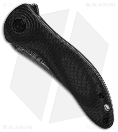 CIVIVI Synergy3 Liner Lock Knife Layered Black G-10 (3.3" Damascus) 2 CIVIVI Synergy3 Liner Lock Knife Layered Black G-10 (3.3" Damascus) - Image 2