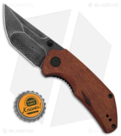 CIVIVI Thug 2 Liner Lock Knife Cuibourtia Wood (2.69" Damascus) C20028C-DS1 -Civivi Knives Shop Civivi Thug 2 LL Knife Cuibourtia Wood 2in Damascus BHQ 145896 td size