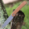 CIVIVI Stylum-Brown Micarta (2.96" SW 10Cr15CoMoV) C20010B-A