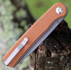 CIVIVI Stylum-Brown Micarta (2.96" SW 10Cr15CoMoV) C20010B-A -Civivi Knives Shop c20010ba.2 32143.1673974682