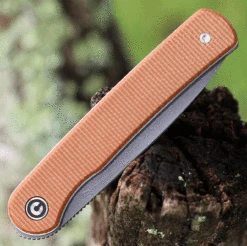 CIVIVI Stylum-Brown Micarta (2.96" SW 10Cr15CoMoV) C20010B-A -Civivi Knives Shop c20010ba.3 36889.1673974682