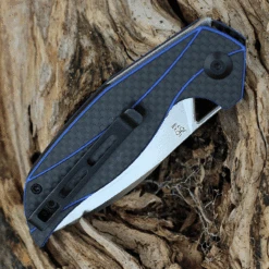 CIVIVI Anthropos-Blue/Blk G10 W/ CF (3.25" Satin D2) C903B -Civivi Knives Shop c903b.2 06432.1675113949
