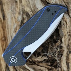 CIVIVI Anthropos-Blue/Blk G10 W/ CF (3.25" Satin D2) C903B -Civivi Knives Shop c903b.3 29363.1675113949