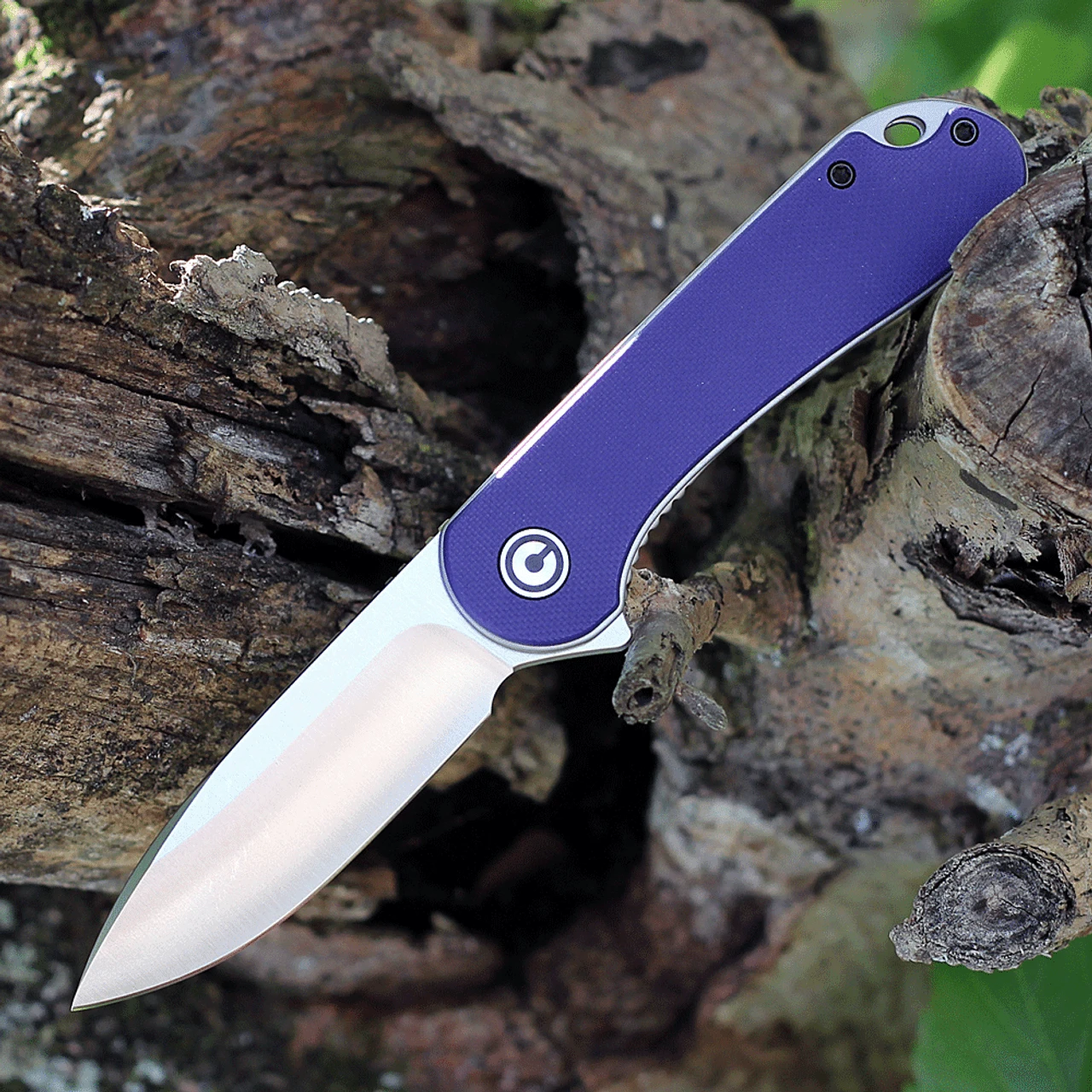 CIVIVI Elementum-Purple G10 (2.96" D2 Satin) C907V 1 CIVIVI Elementum-Purple G10 (2.96" D2 Satin) C907V