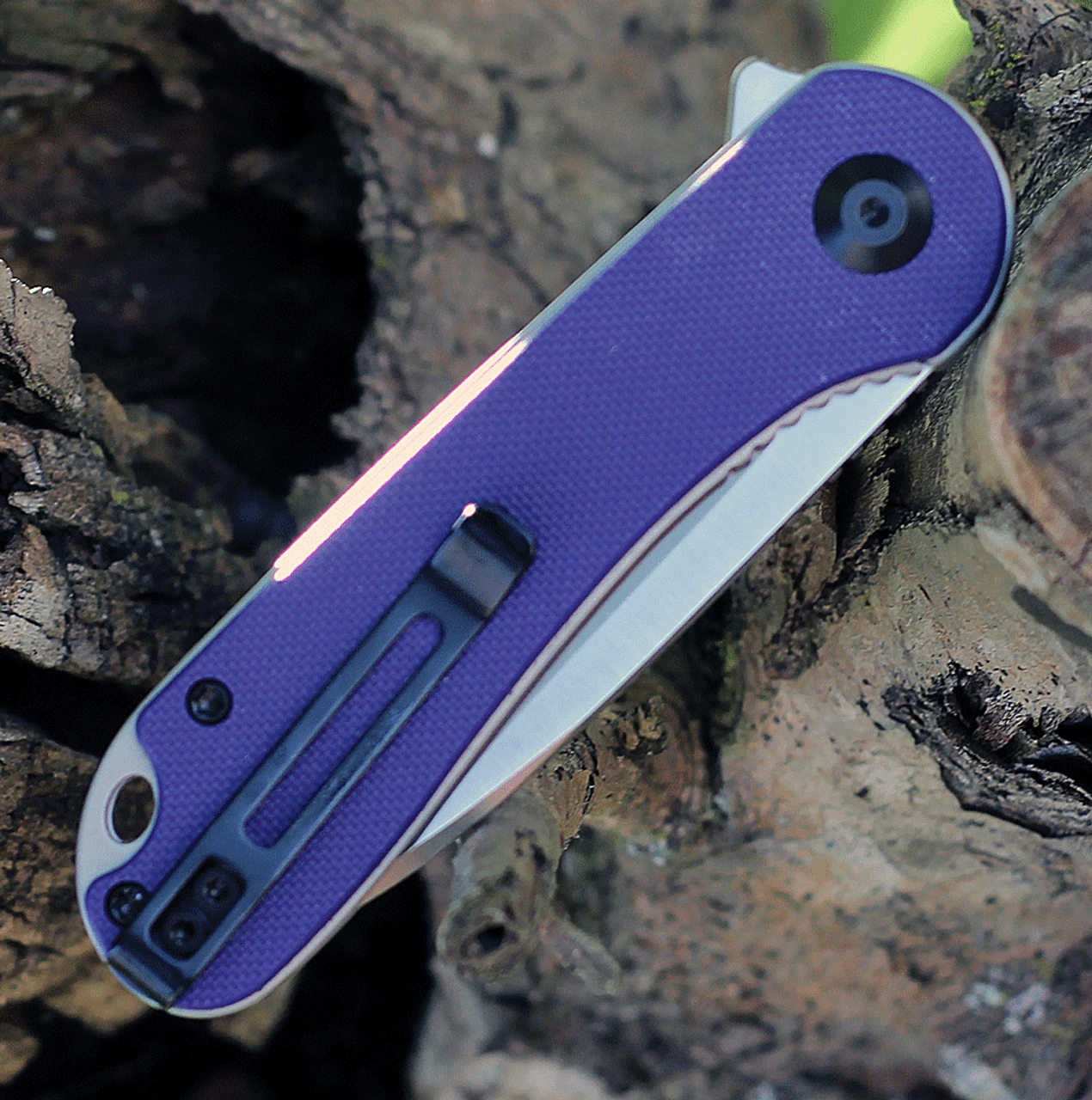CIVIVI Elementum-Purple G10 (2.96" D2 Satin) C907V 4 CIVIVI Elementum-Purple G10 (2.96" D2 Satin) C907V - Image 4