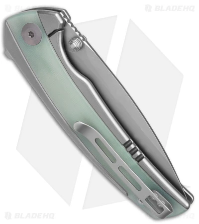CIVIVI Teraxe Frame Lock Knife Jade G-10/Steel (3.5" Bead Blast) C20036-2 3 CIVIVI Teraxe Frame Lock Knife Jade G-10/Steel (3.5" Bead Blast) C20036-2 - Image 3